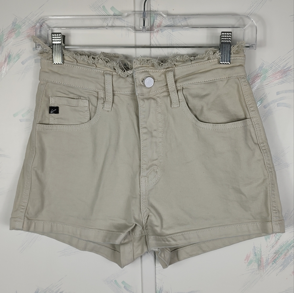 KanCan Beige Paperbag Jean Shorts 5/26